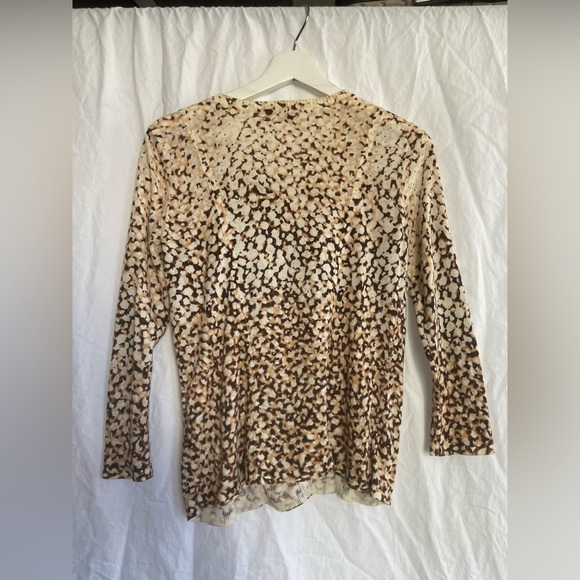 Armani Exchange cardigan blouse 3/4 Size Small - Picture 14 of 15